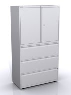 Cabinet with doors and drawers SYC10/30D/3 - 4