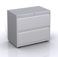 Metal filing cabinet with two drawers SYC08/0/2 - 3
