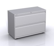 Metal filing cabinet with two drawers SYC10/0/2 - 1