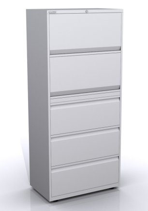 Cabinet with hinged doors and drawers SYC08/2/3 - 1