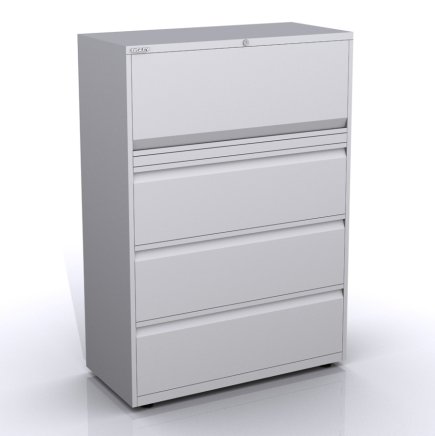 Cabinet with hinged doors and drawers SYC10/43/1/3 - 6