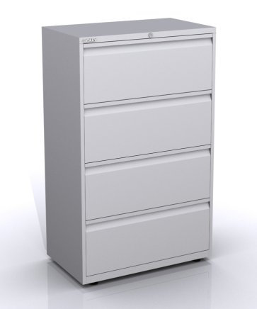 Metal filing cabinet with four drawers SYC08/0/4 - 3