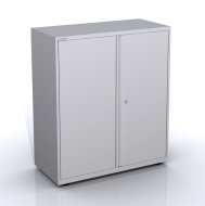 File cabinet with solid doors SYD10/34 - 1