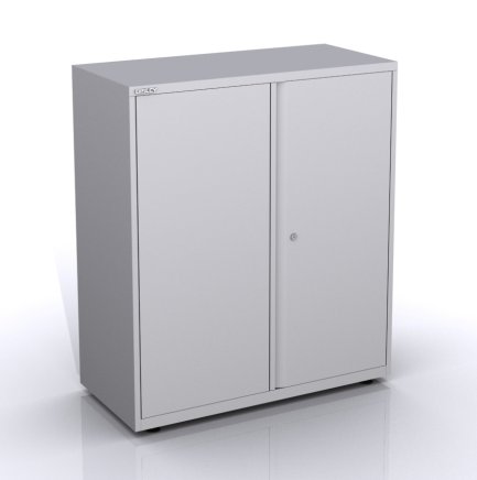 File cabinet with solid doors SYD10/34 - 1