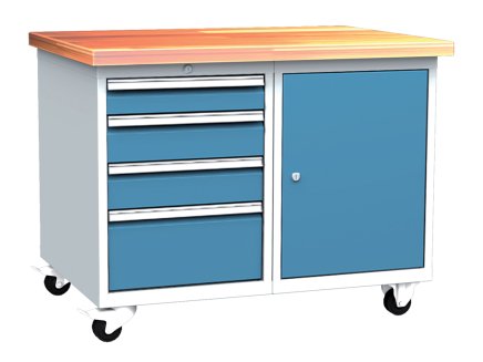 Workshop service trolley DPL 01B - 1