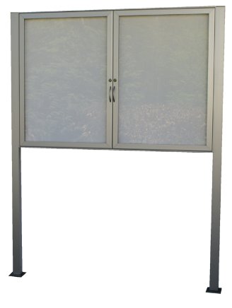Double-wing double-sided showcase HDO40 - 16 x A4 - 1