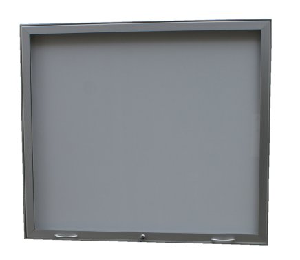 One-wing single-sided display case H40 with struts - 15 x A4 - 1