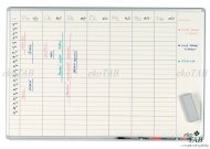 Weekly planning board (2 models) - 1