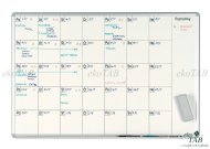 Planning board PK K 70x100 month - 1