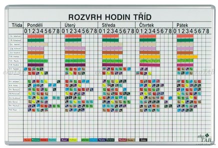 Timetable board (2 models) - 1