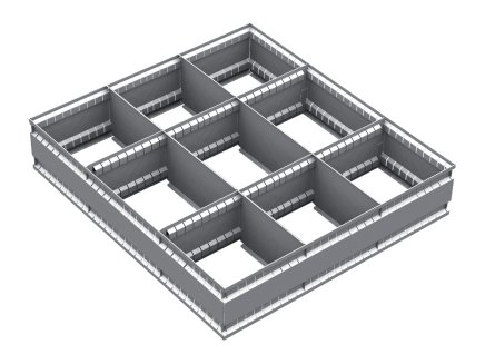 Internal division of sockets VND EPO 12B - 1