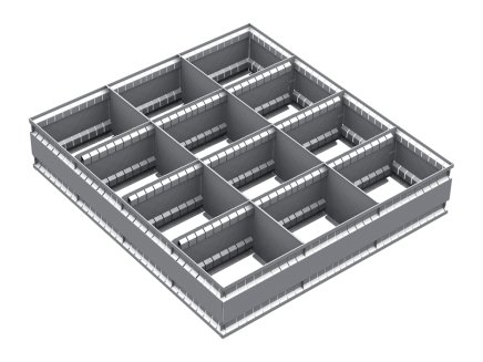 Internal division of sockets VND EPV 12C - 1
