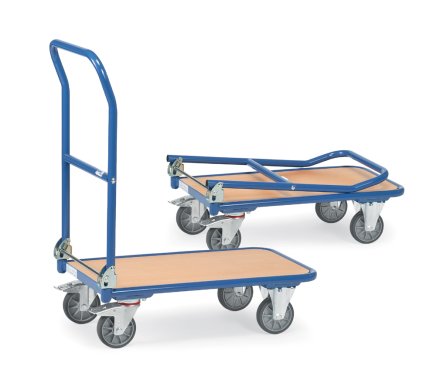 Platform trolleys with folding handle KW (4 models) - 2