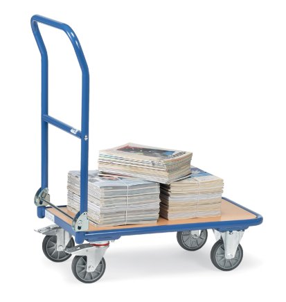 Platform trolleys with folding handle KW (4 models) - 1