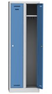 Two-compartment metal wardrobe BAS 32 0022