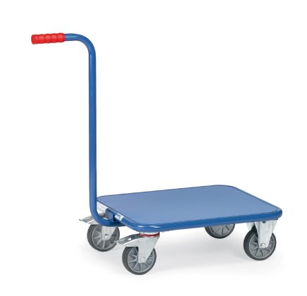 Platform steel trolley with handle KF 9 - 1