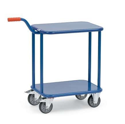 Platform steel trolley with handle KF 99 - 1