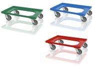 Chassis under crates - 2 swivel wheels (6 models) - 2