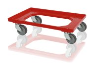 Chassis under crates - 2 swivel wheels (6 models) - 1