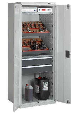 Cabinet for NC tools with swing doors - 2