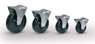 Polypropylene wheel, diameter 200 mm, fixed - 2