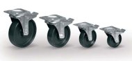 Polypropylene wheel, diameter 200 mm, fixed - 3