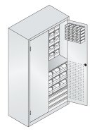 Workshop cabinet with boxes CP 130276-67 (2 models) - 2