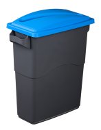EcoSort waste bin lid for paper - color blue - 1