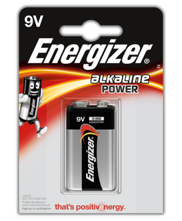 Energizer Alkaline Power 9V battery - 1