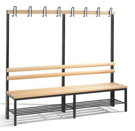 Dressing bench with shoe rack CP 8052-110 - width 1960 mm - 1