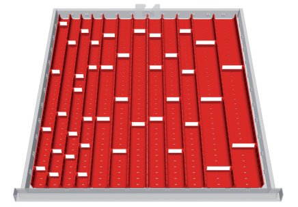 Set of plastic channels 130A - 2