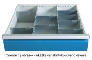 Metal division of sockets 168-135A - 3