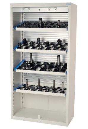 Cabinet for NC tools with aluminum shutter 02.289.00A with accessories - 1
