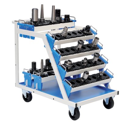 Trolley for CNC tools 02.288.06A with equipment - 1
