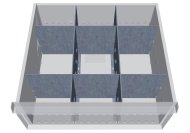 Metal division of sockets 118A - 1