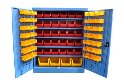Kovos workshop cabinets with plastic boxes SPZ_12 (4 models) - 1