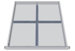 Metal division of drawers 137A