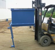 Container with a hinged bottom type 4004 - 2