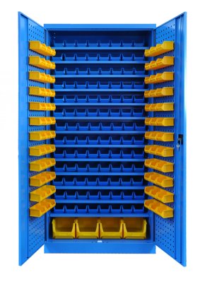 Kovos workshop cabinet with plastic boxes SPZ_11_0002_C_VAR_7 - 1
