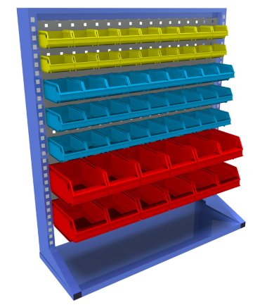 Stationary single-sided panels with equipment small (6 models) - 1