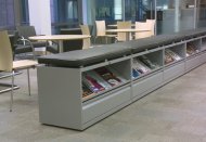 Cabinet with slanted shelf and drawer Bisley BLF type MSU08 - 4