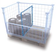 Divider wall zpa-100.014 for pallet fencing