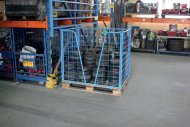 Pallet fencing with cutout pa-080.026 - 2