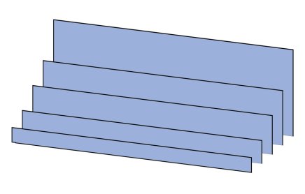 Transverse (smooth) division for POLAK drawers 300 mm - 1