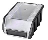 Plastic container Ergobox 2 Plus - color black - 1