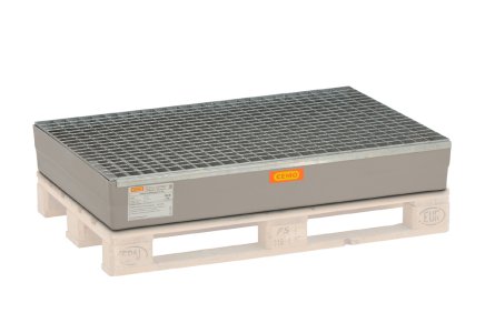 Fiberglass catch basin 10384 with grate - 1