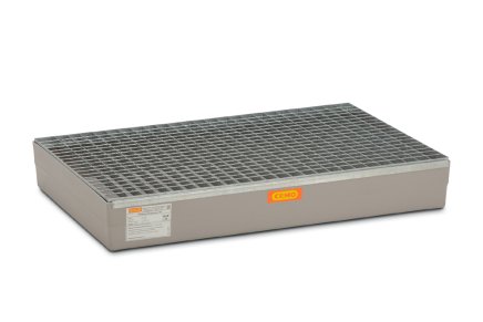 Fiberglass catch basin 10385 with grate - 1