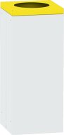 Square waste bin with removable lid 0821 - 1