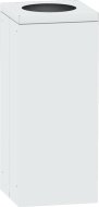 Square waste bin with removable lid 0821 - 5