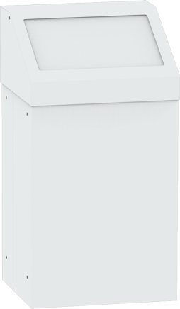 Trash can with removable lid 6521 - 5